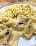 assaggio della pasta preparata
